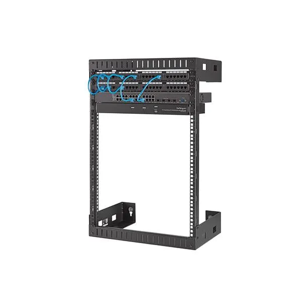 15U Wall Mount Patch Panel Rack