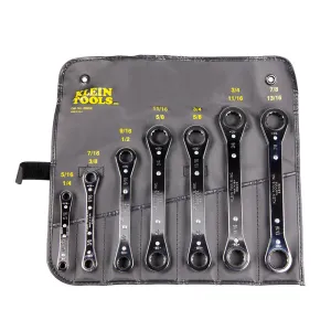 7 Piece Ratcheting Box Wrench Set