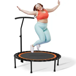 Advwin 50 inch Mini Trampoline Adjustable Handle