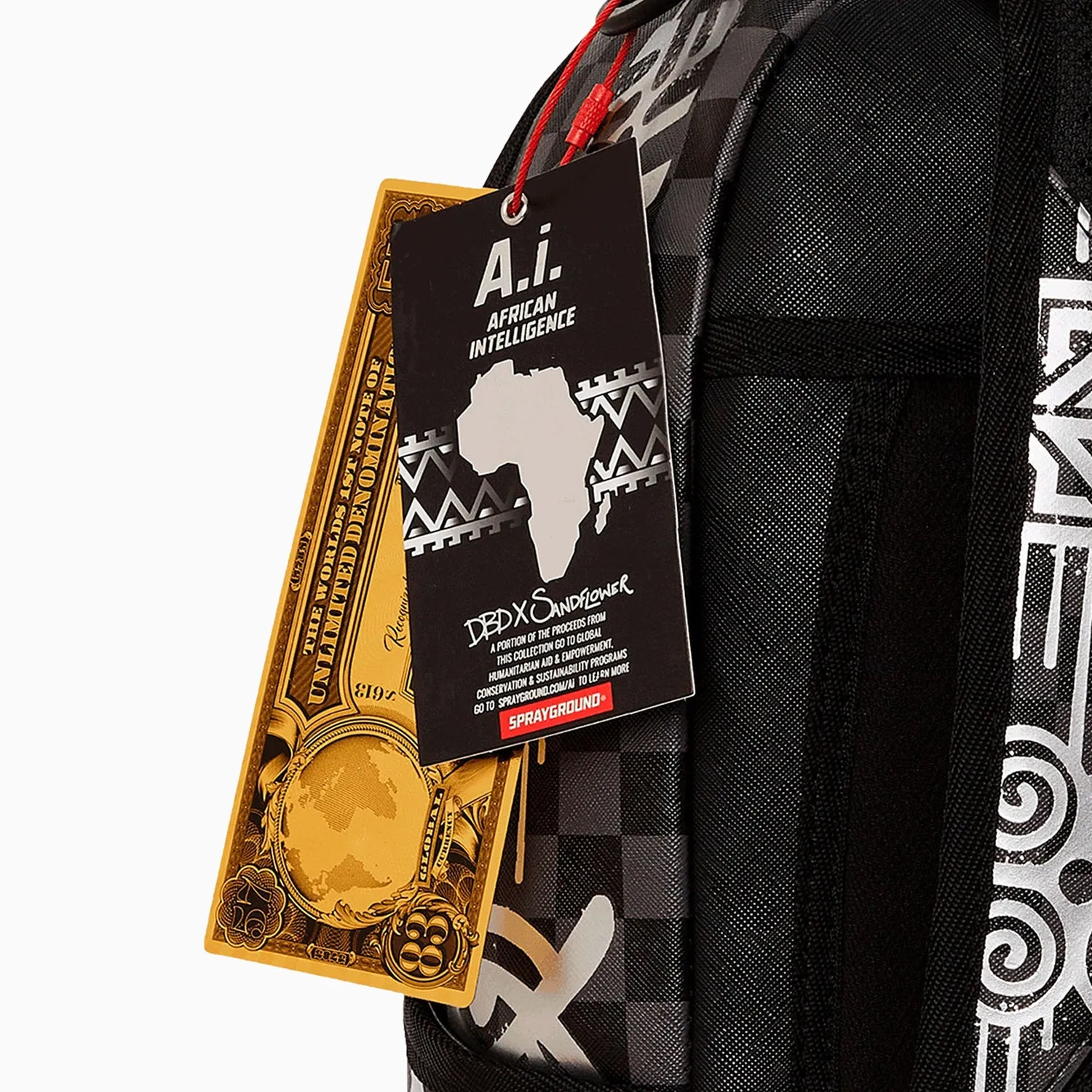 African Intelligence 9 Power Glyphics Backpack