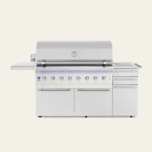 American Made Grills Encore 54 Inch Freestanding Hybrid Grill