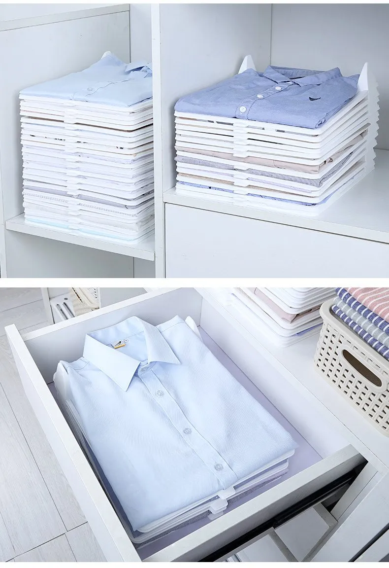 Anti-chaotic Folding Clothing Storage Board