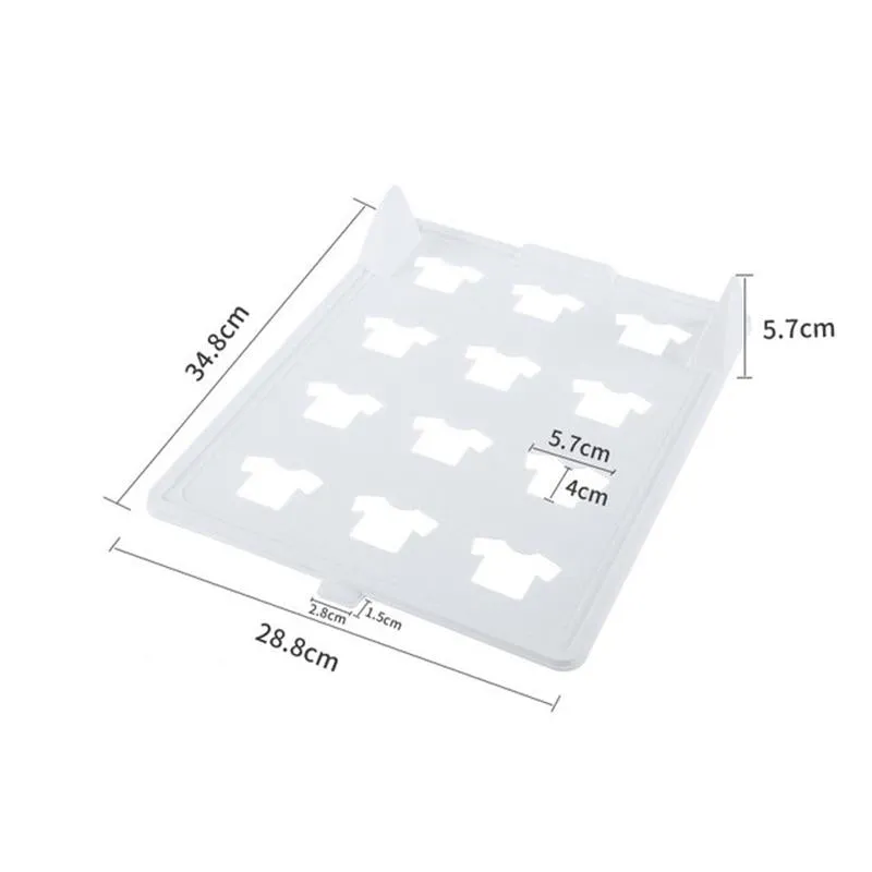 Anti-chaotic Folding Clothing Storage Board