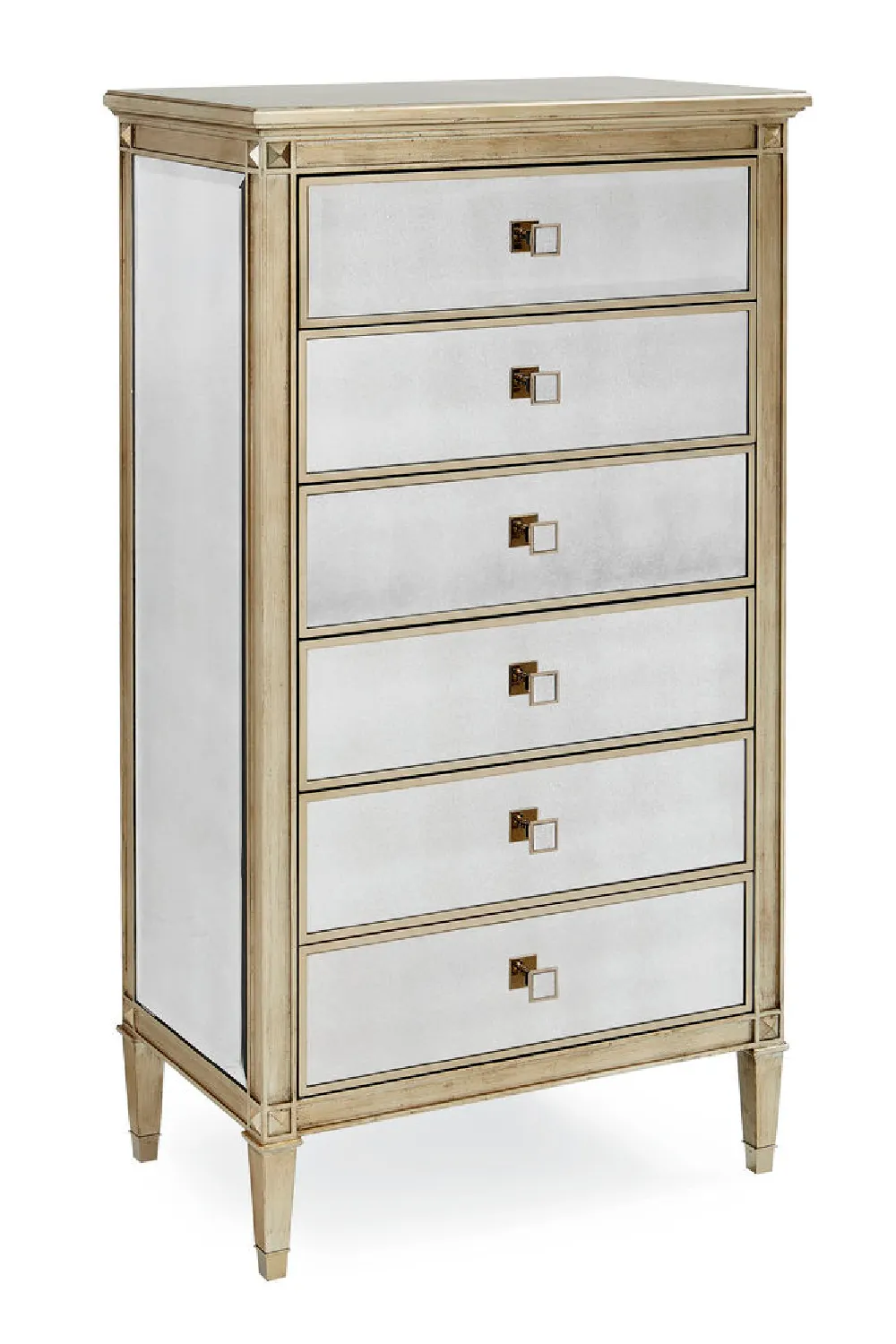 Antique Mirror Chest of Drawers | Caracole Beauty-full