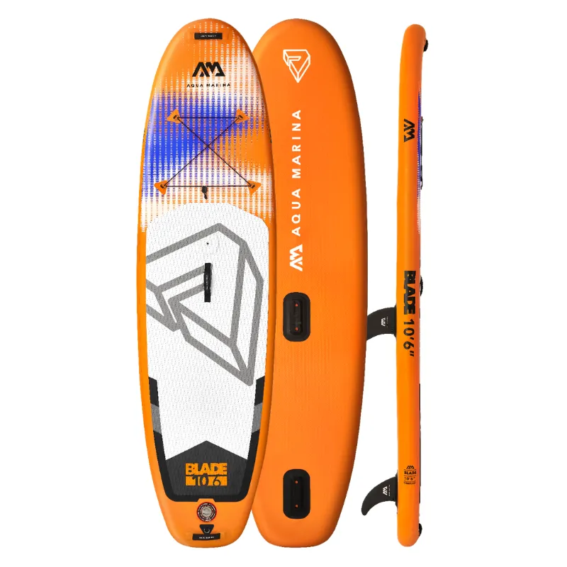 Aqua Marina 10’6″ Blade Windsurf 2021 Inflatable Paddle Board SUP   3m² Sail Rig Package