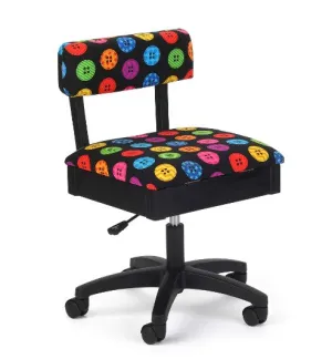 Arrow Adjustable Height Hydraulic Chair - Button