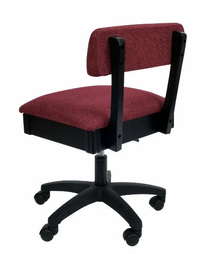 Arrow Adjustable Height Hydraulic  Chair - Crown Ruby