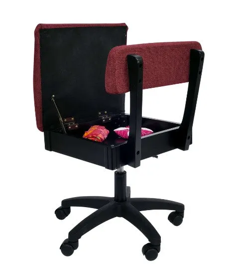 Arrow Adjustable Height Hydraulic  Chair - Crown Ruby