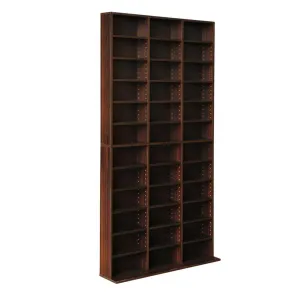 Artiss Adjustable Book Storage Shelf Rack Unit - Expresso