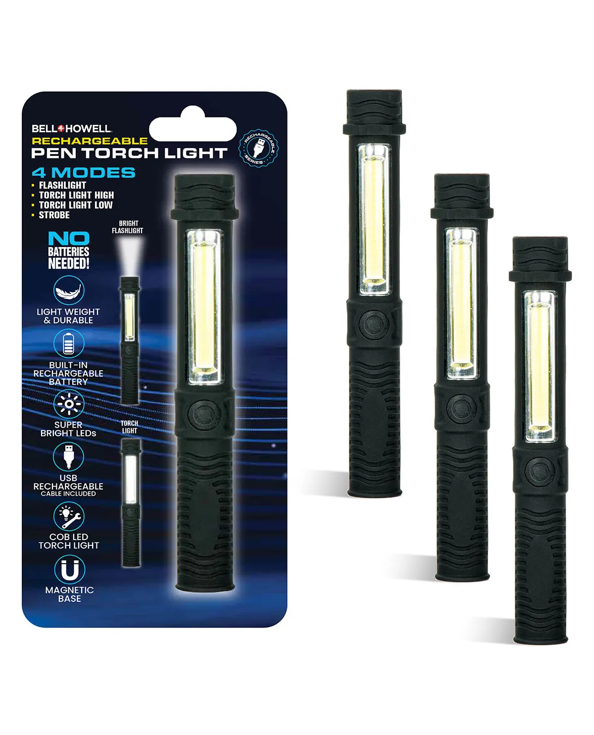 Bell Howell Rechargeable Pen Torchlight