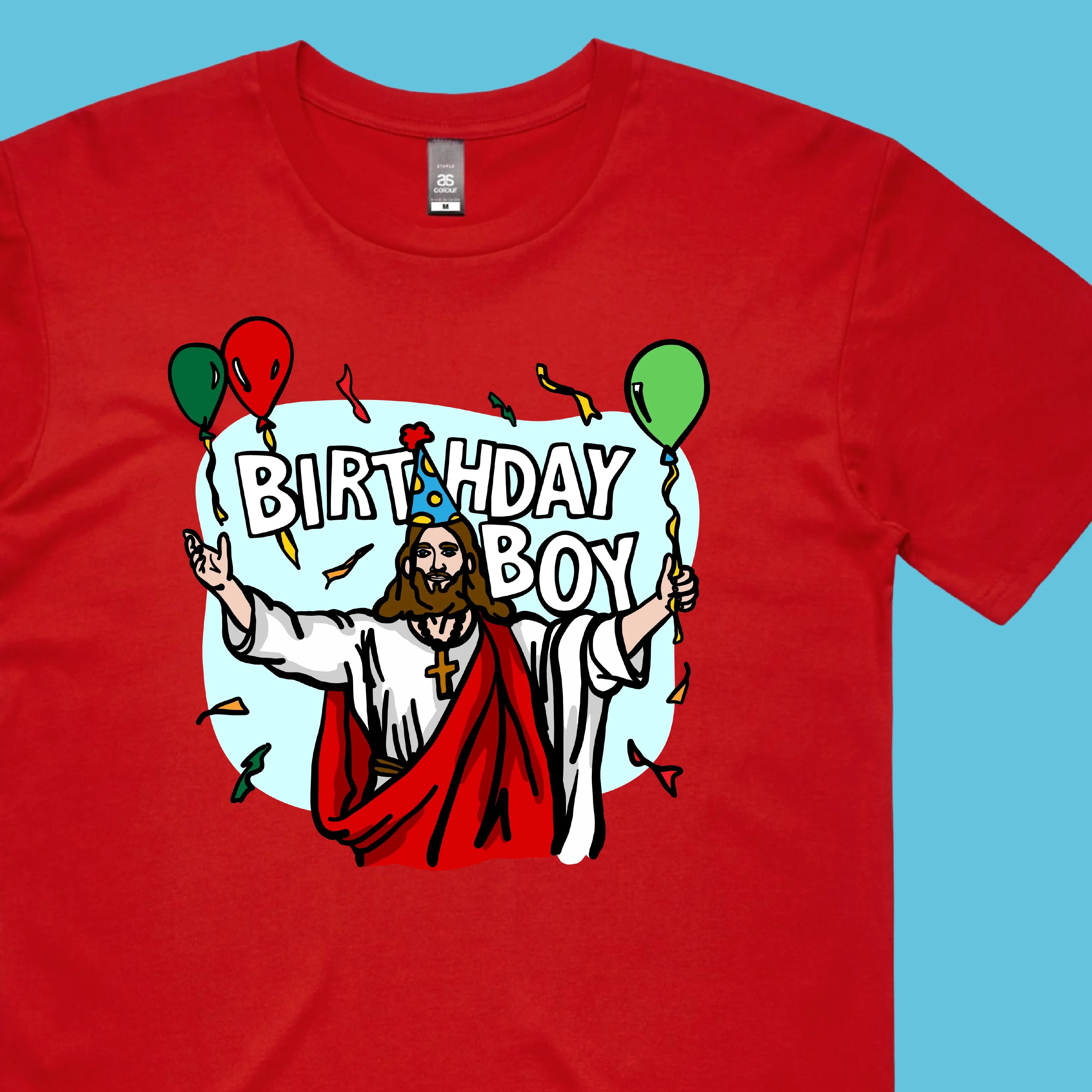 Birthday Boy Christmas 🎉🎄 - Men's T Shirt