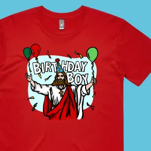 Birthday Boy Christmas 🎉🎄 - Men's T Shirt