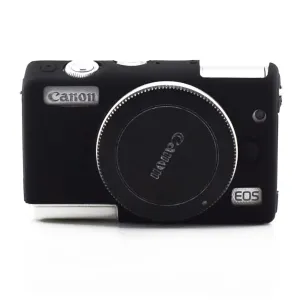 Canon EOS M100 soft silicone protective case - Black