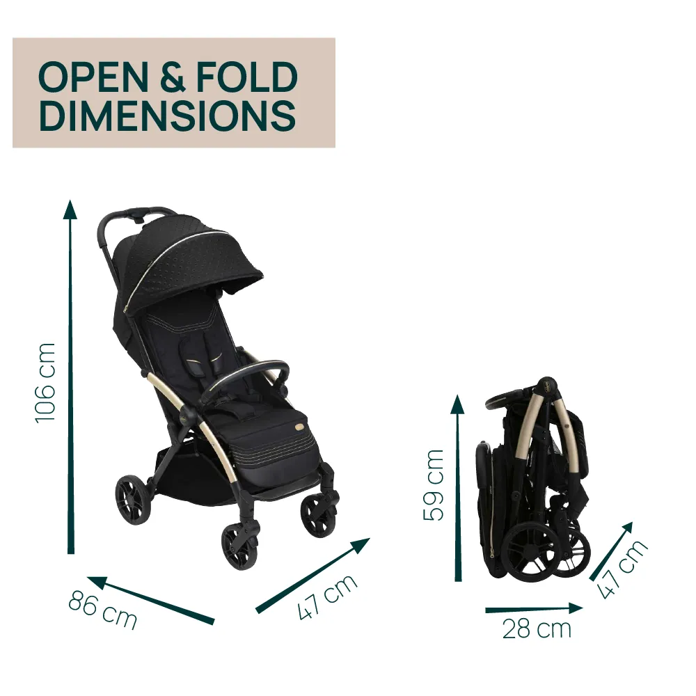 Chicco Goody XPlus Auto Fold Stroller Re_Lux