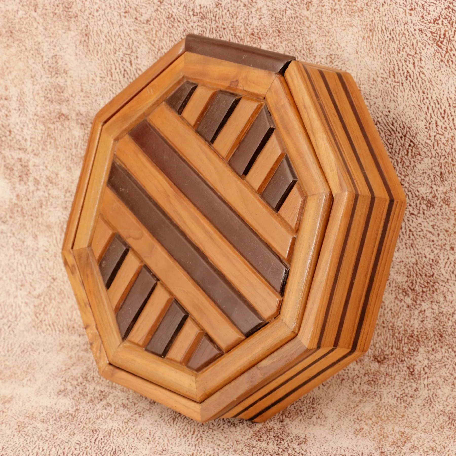 Contemporary Hexagon Box