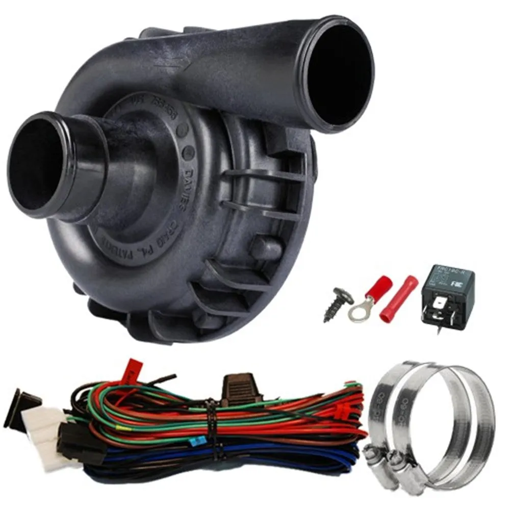 Davies, Craig EWP115 12V 115LPM Universal Fit Nylon Electric Water Pump Kit for 2.0-3.5L Engines - 8025