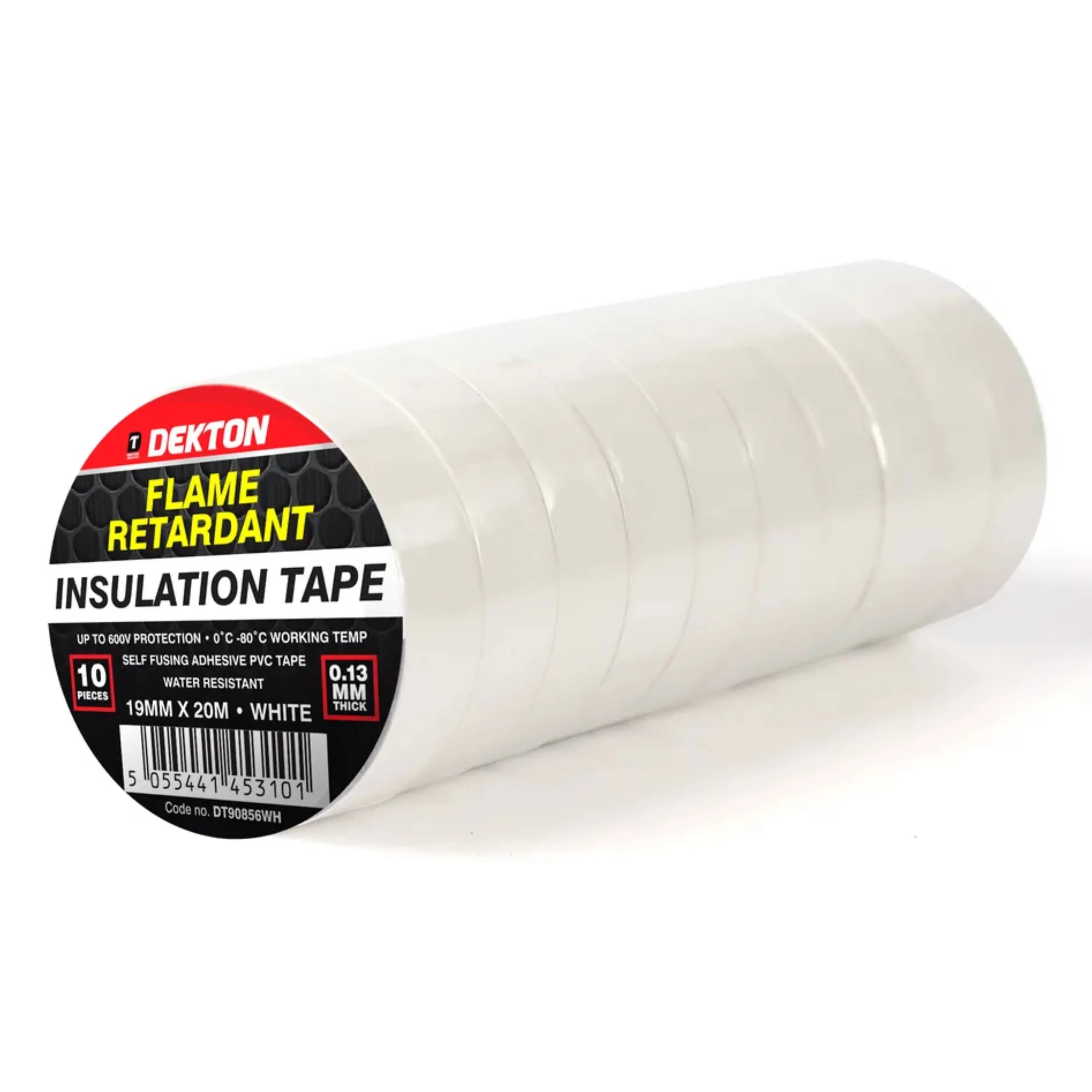 DEKTON 10PC Insulated Tape - White