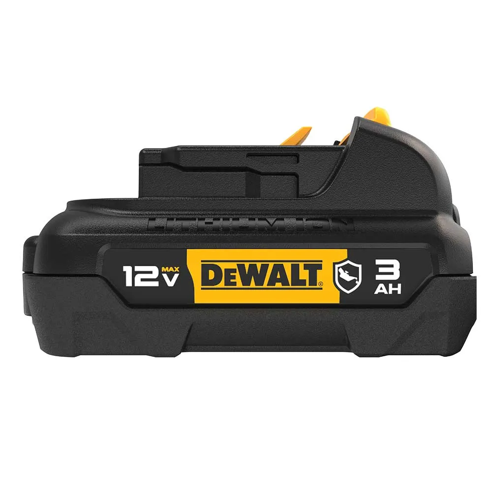 DeWALT DCB124G 12V MAX 3Ah Lightweight Lithium-Ion Durable Oil Resistant Battery