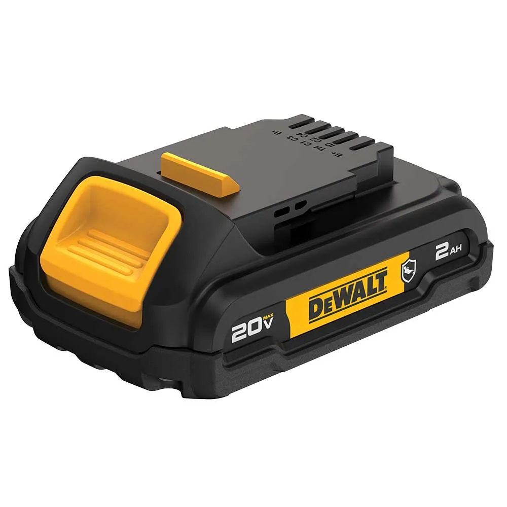 DeWALT DCB203G 20V MAX 2Ah Lightweight Lithium-Ion Durable Oil Resistant Battery