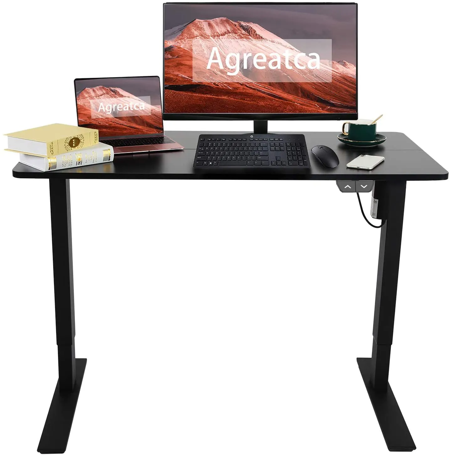 Electric Motor Adjustable Standing Desk-150cm