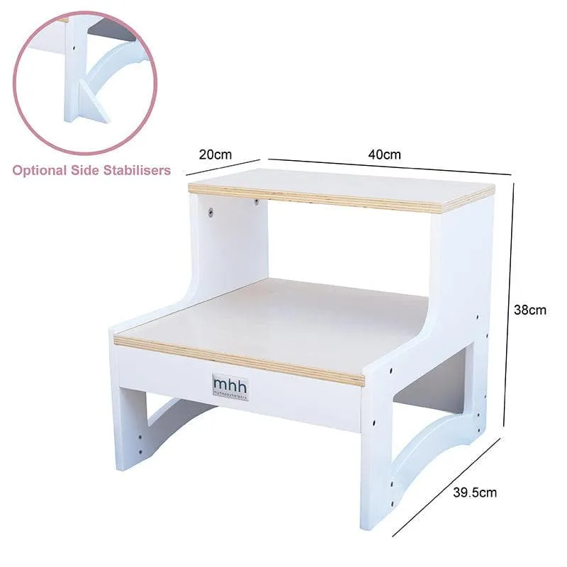 Elevate Step Stool - White Birch