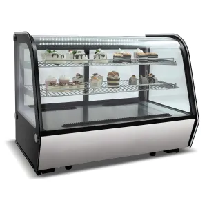 Empire Refrigerated Countertop Food Deli Cake Display Chiller 160 Litre - EMP-160R-C