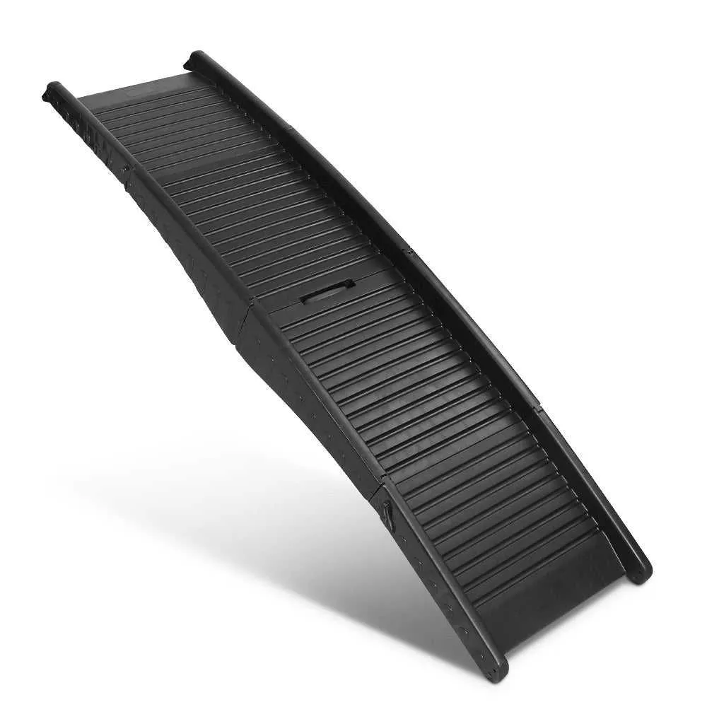 Folding Pet Ramp for Cars - Black