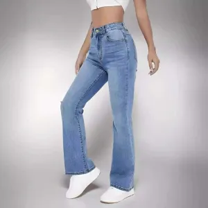 Glow Chic's Straight Slim Fit Jeans