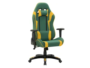 Green and Yellow Gaming Office Chair