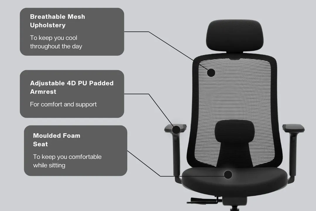 Green Soul Cosmos Pro High Back Premium Office Chair