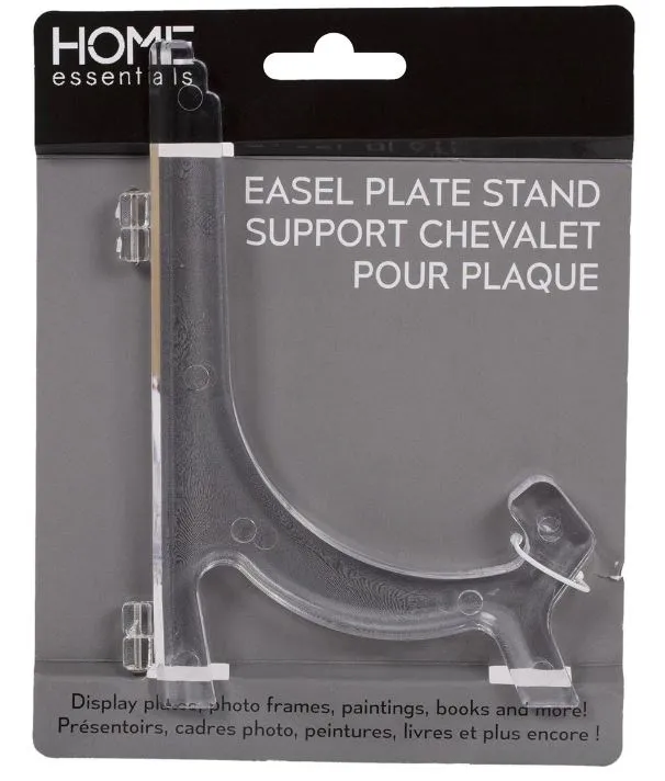 Home Essentials  Plastic Easel 7" 1pc