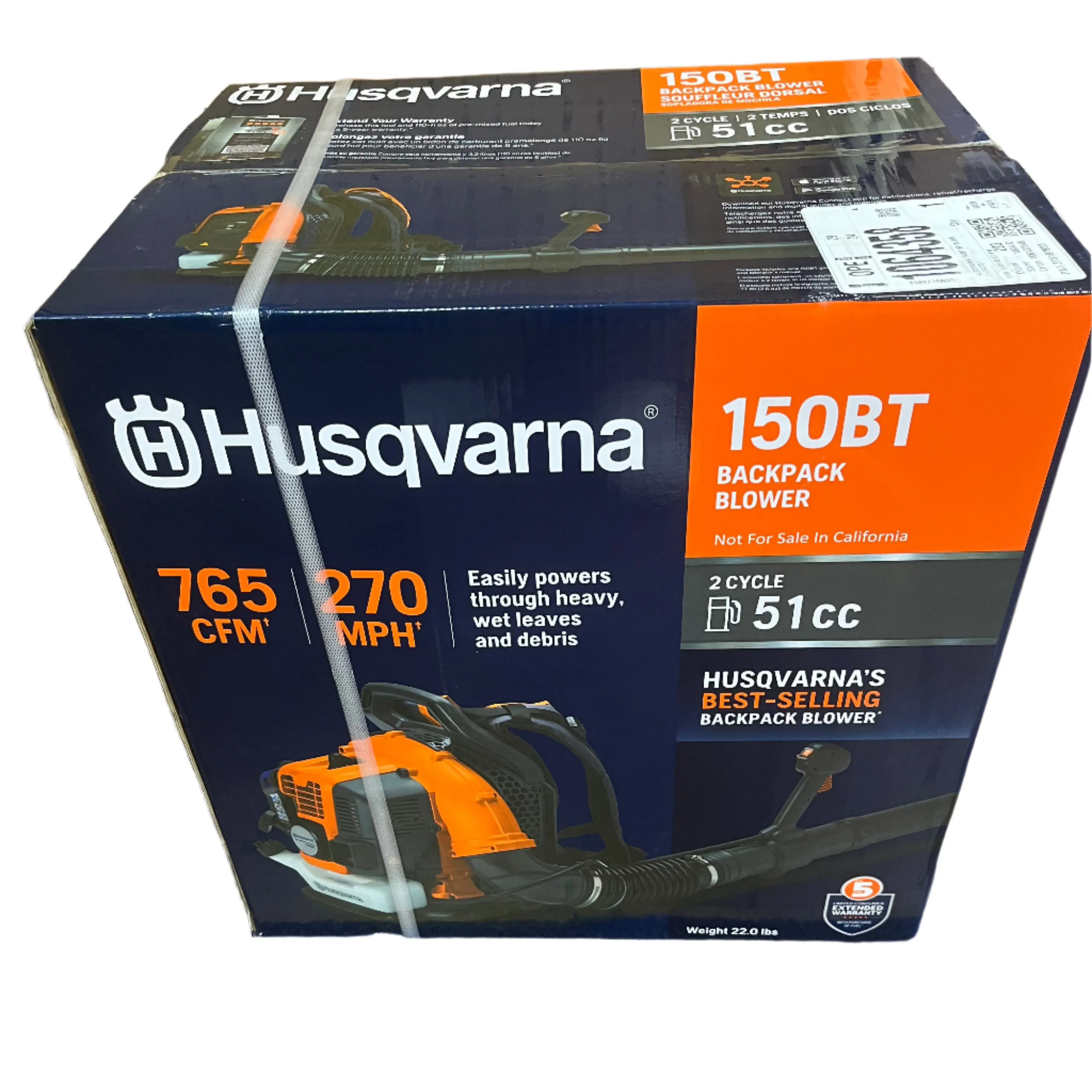 Husqvarna 150BT Backpack Blower