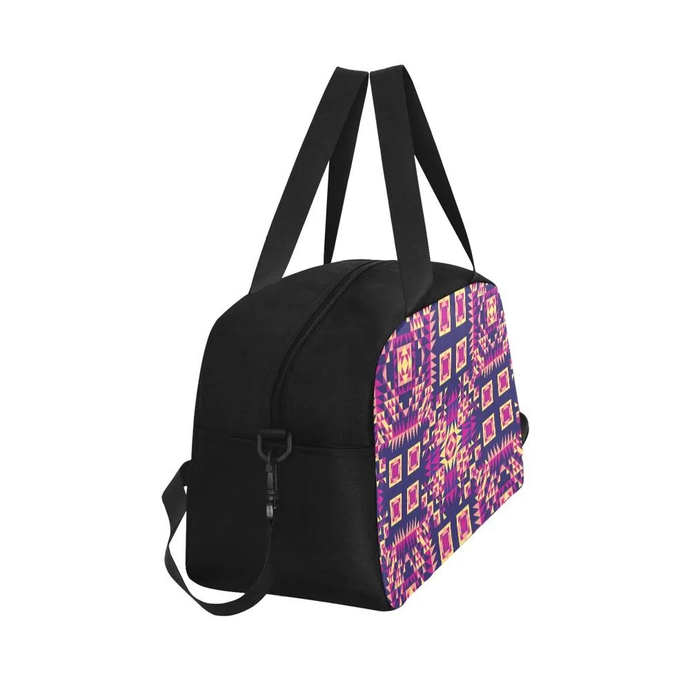 Kaleidoscope Bleu Fitness Handbag