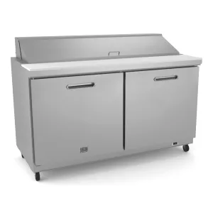 Kelvinator KCHST60.16 2-Door 60" Salad and Sandwich Prep Table