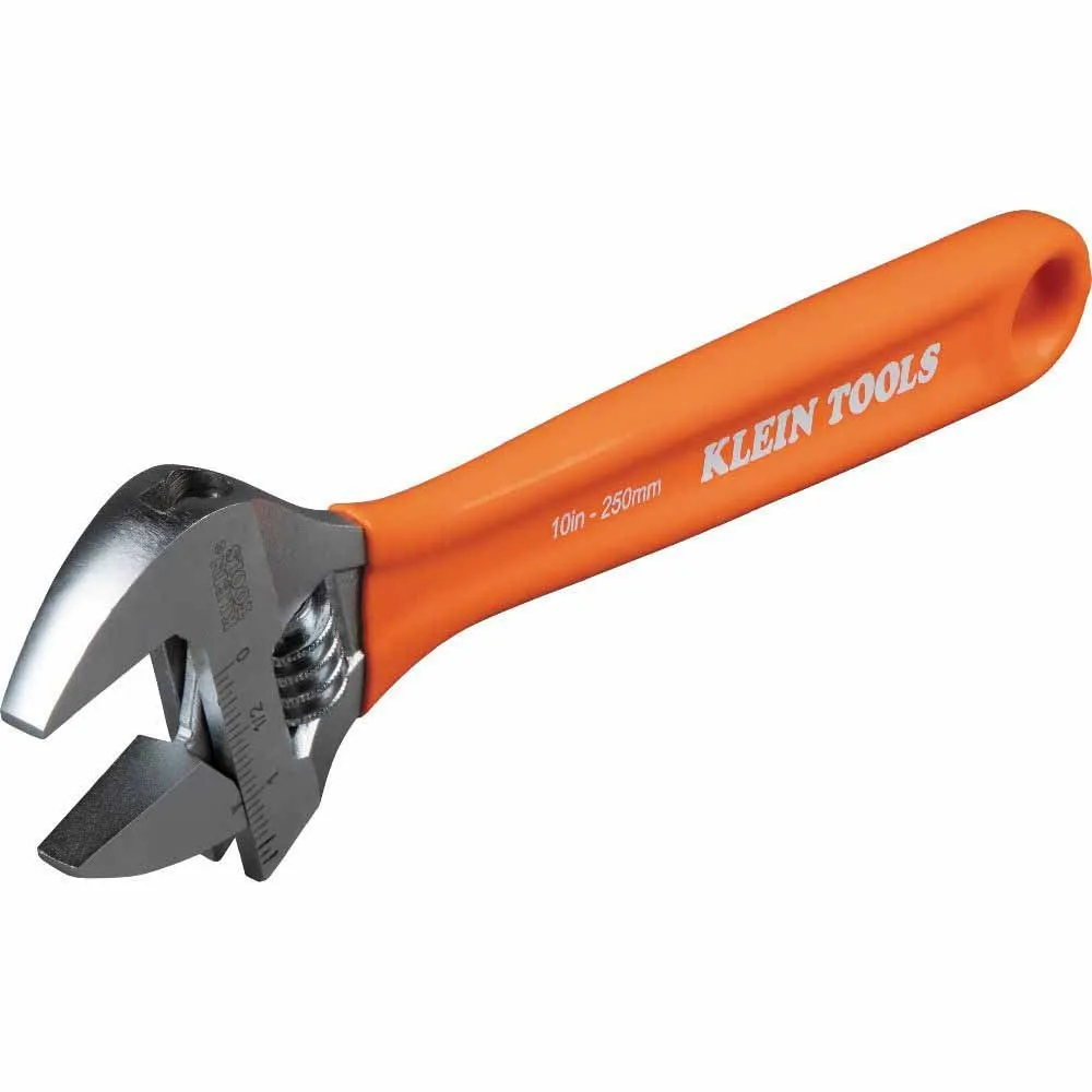 Klein D5073 Extra-Capacity Adjustable Wrenches, 3-Piece