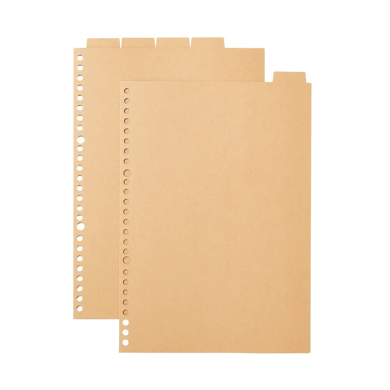 Kraft Paper Dividers for Binder