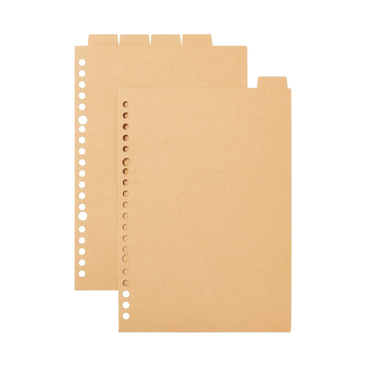 Kraft Paper Dividers for Binder