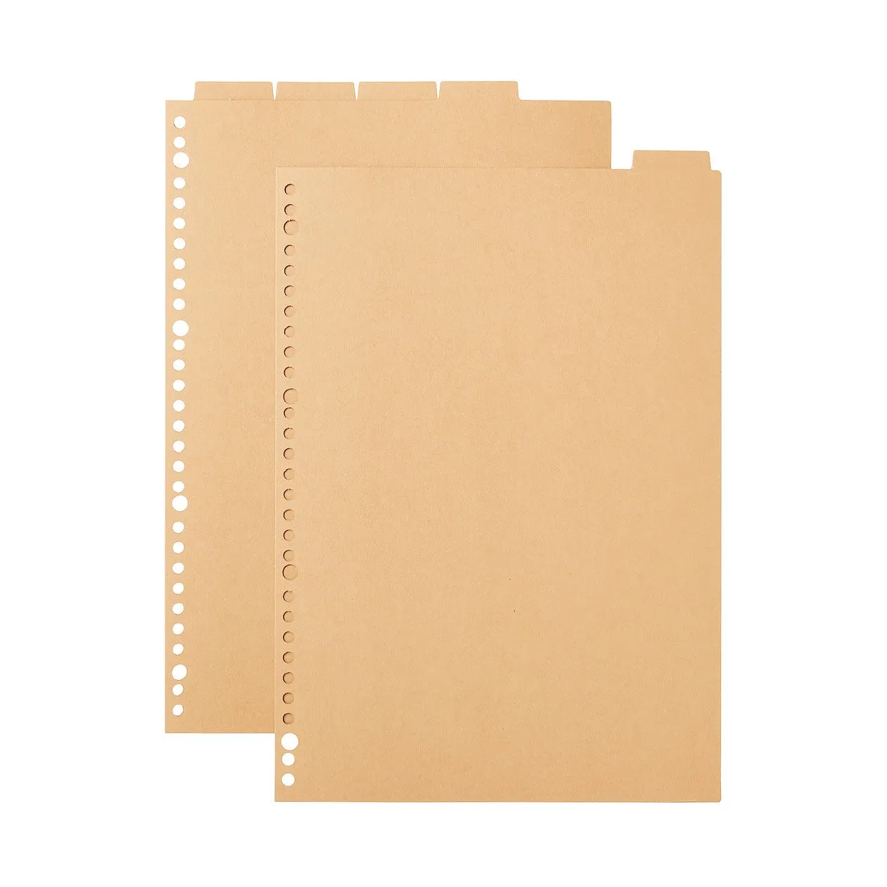 Kraft Paper Dividers for Binder