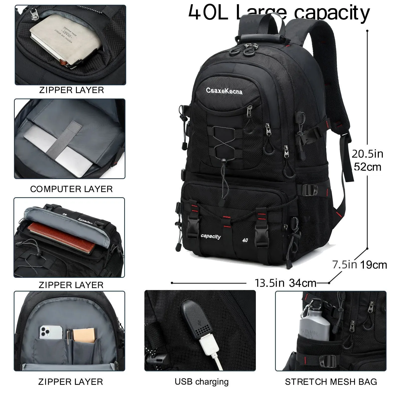 Lightweight Camping Backpack