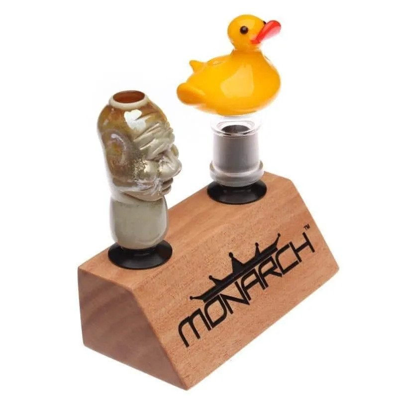 Monarch - Two 18mm Male Black Joint Display