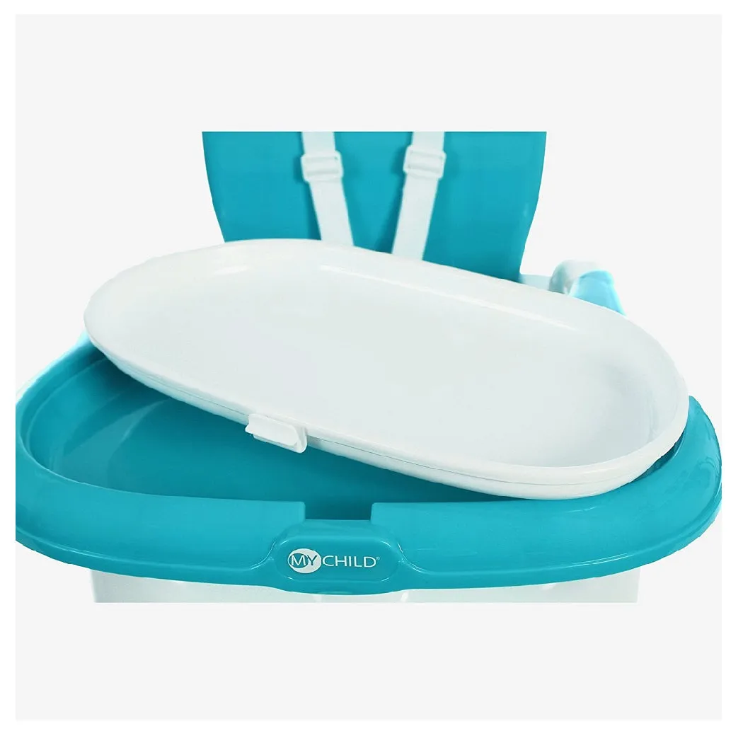 MyChild Graze 3-in-1 Highchair (Aqua)