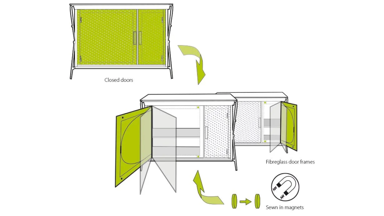 Outwell Camrose Camping Kitchen Table