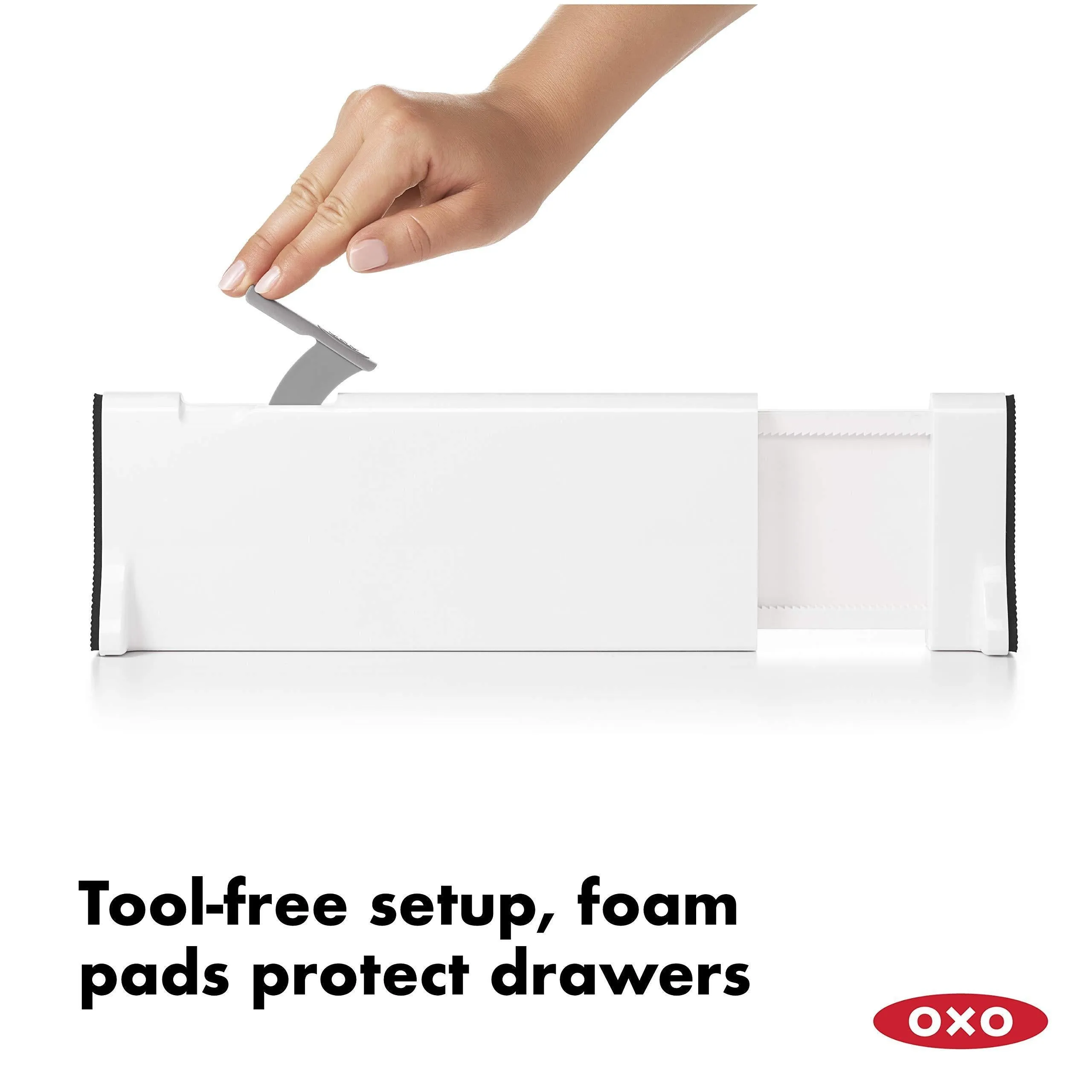 OXO Good Grips Expandable Dresser Drawer Divider - 2 Pack