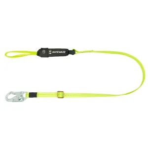 PRO 4'-6' Adjustable Energy Absorbing Lanyard: Soft Loop