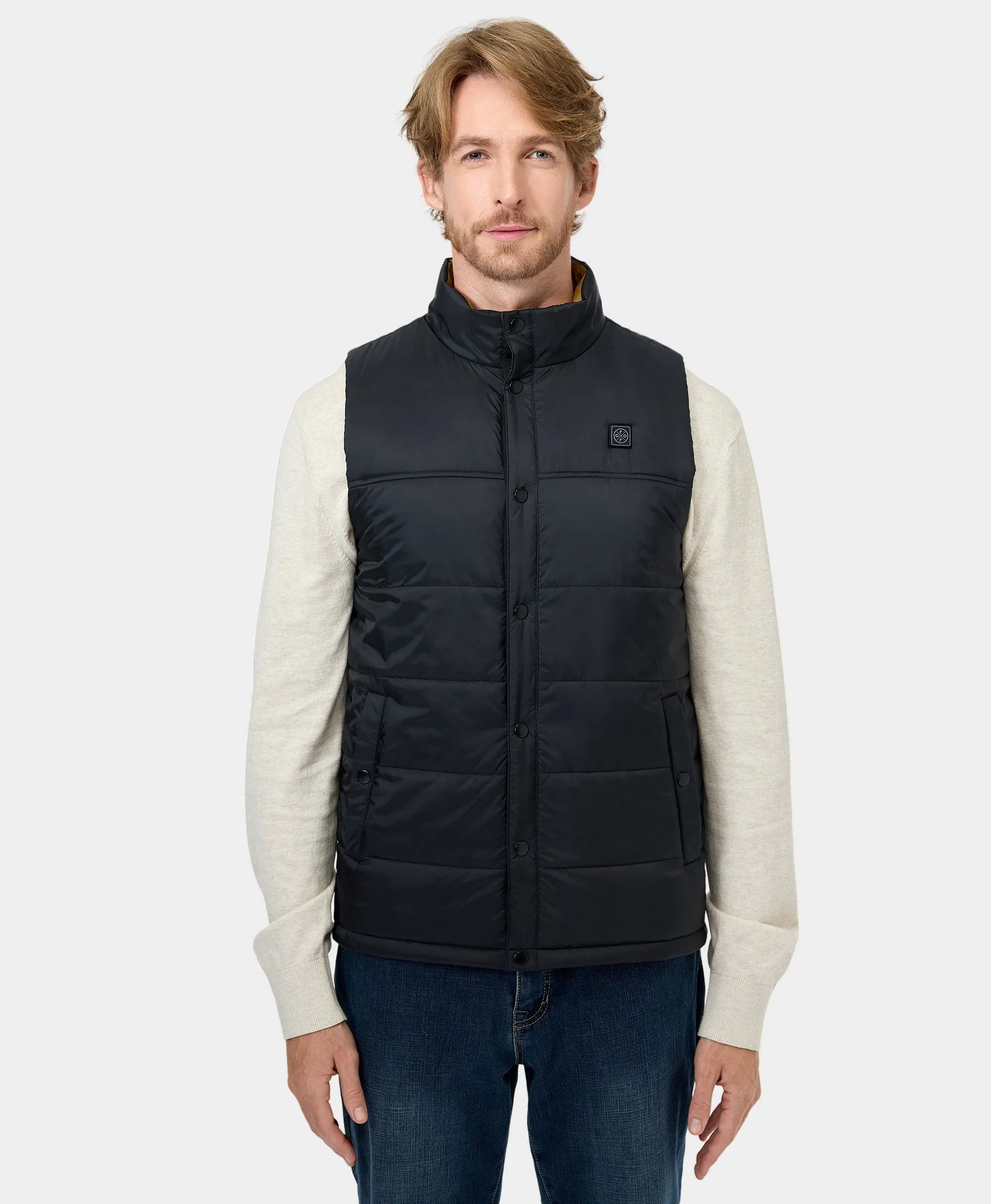 PuffLyte™ Men's Heated Lightweight Vest - Black (Apparel Only)