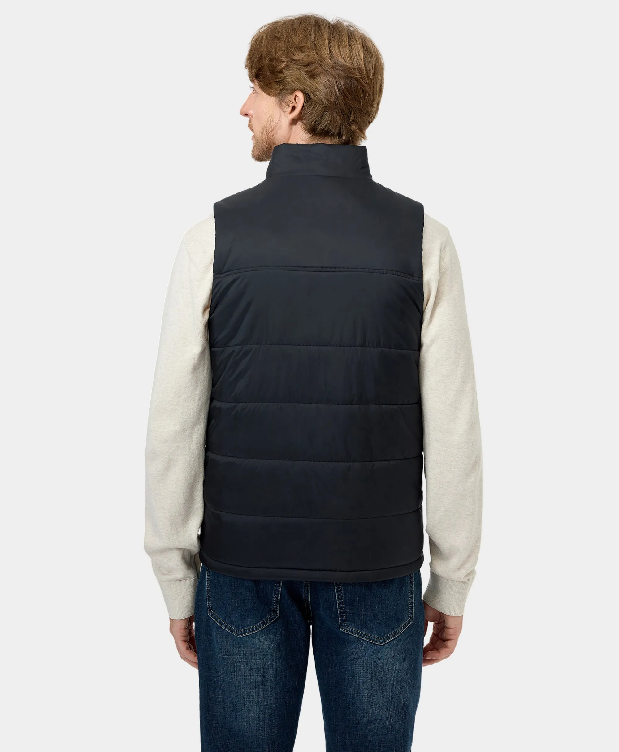 PuffLyte™ Men's Heated Lightweight Vest - Black (Apparel Only)