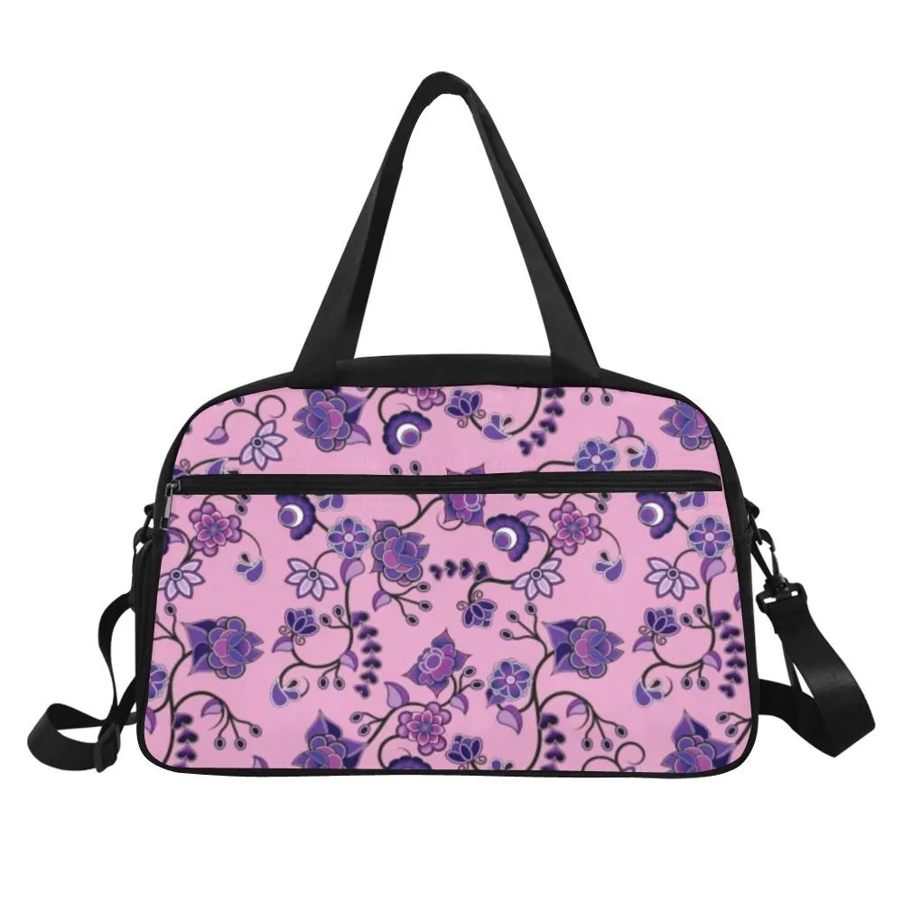 Purple Floral Amour Weekend Travel Bag