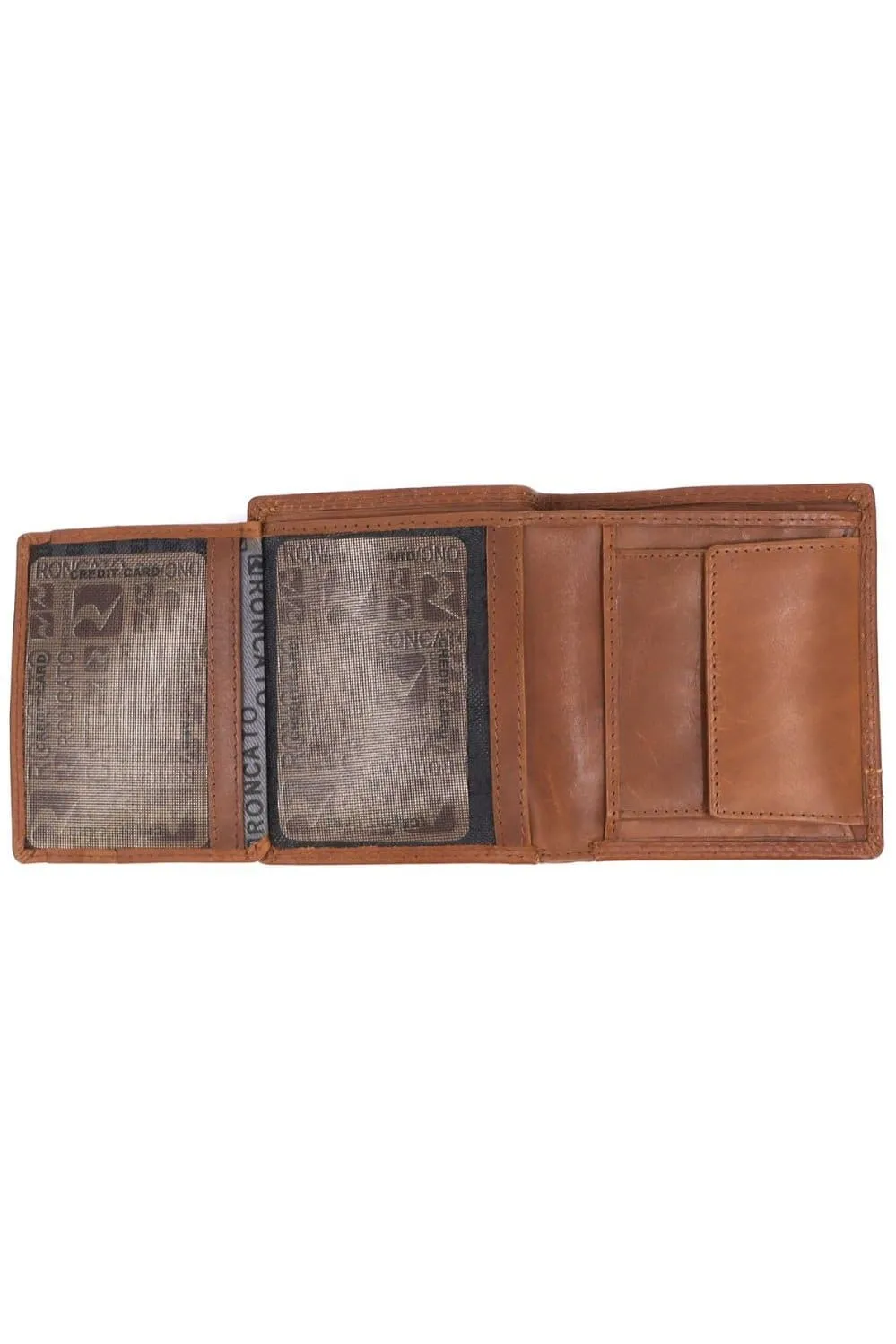 Refined Italian Craftsmanship: R Roncato Men's Leather Wallet Made in Italy