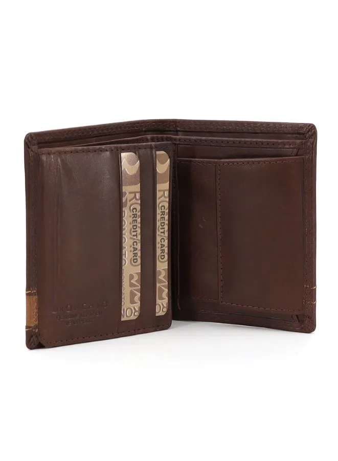 Refined Italian Craftsmanship: R Roncato Men's Leather Wallet Made in Italy