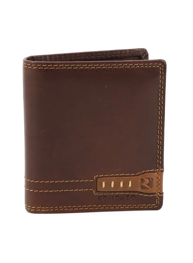 Refined Italian Craftsmanship: R Roncato Men's Leather Wallet Made in Italy